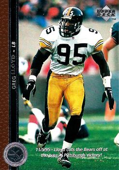 Greg Lloyd Pittsburgh Steelers 1996 Upper Deck NFL #234